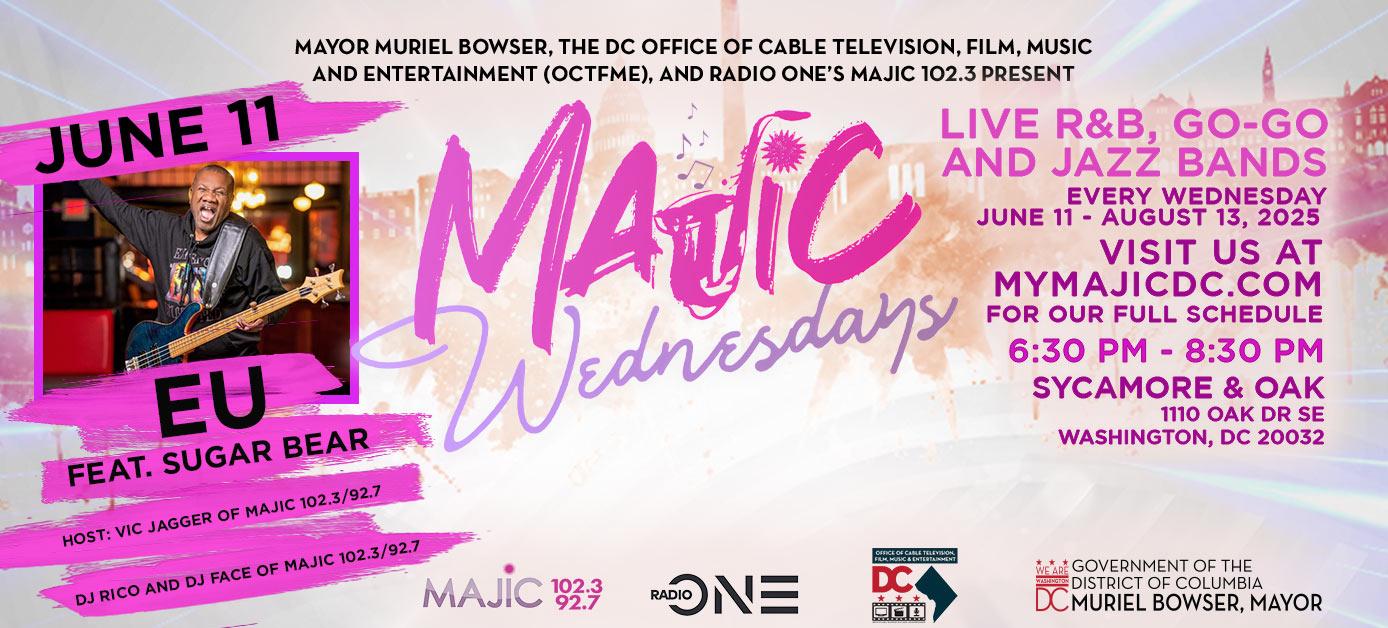 Image for Majic Wednesdays