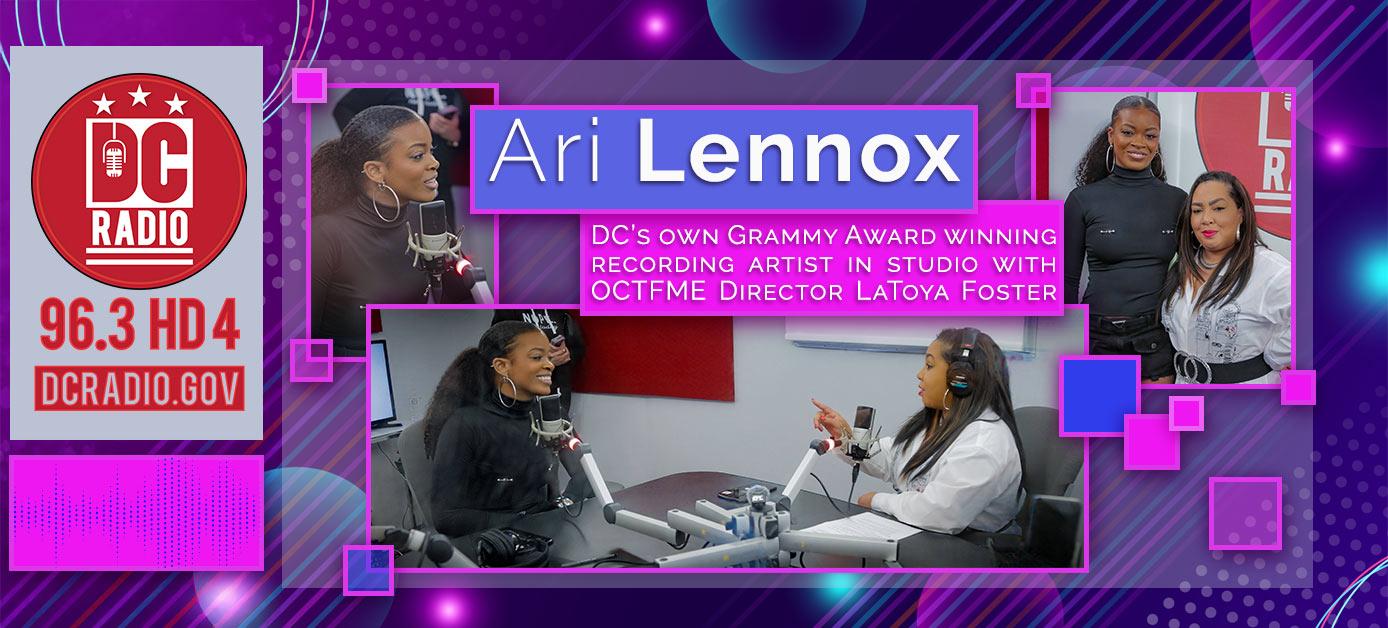 Ari Lennox In-Studio at DC Radio