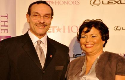 Mayor Gray with BET Honoree